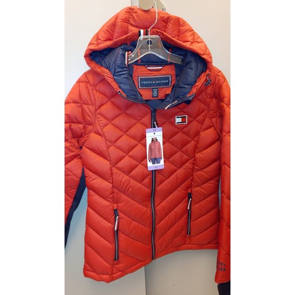 Tommy Hilfiger Ladies' Packable Jacket--Crimson - Picture 6 of 10